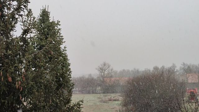 Nagypelyhes, intenzív havazás