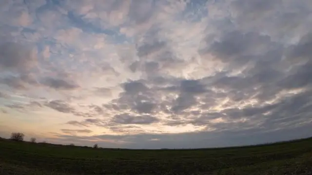 Püspökladány - Felhővonulás a naplemente előtti percekben