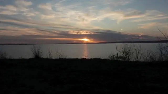 Csendes naplemente timelapse