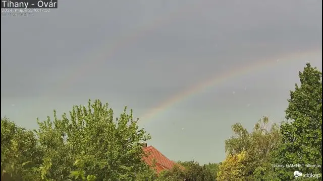 Zuhé után jöttek a dupla szivárványok