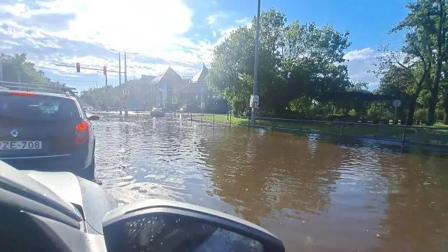 Debrecen a vihar után