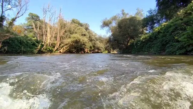 Rábai strandolás az ősz első napján.