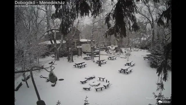Újra havazik Dobogókőn