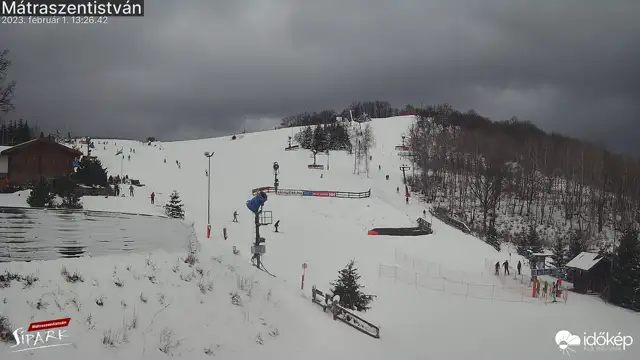 Igazi téli idővel indul a február Mátraszentistvánon