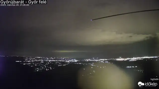 Szent Elmo tüze ragyogott fel