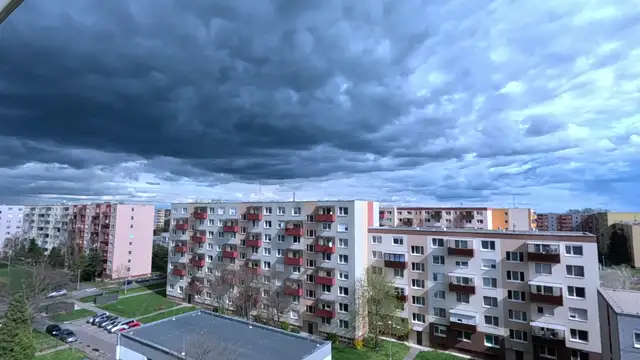 Ma délutáni égképvideó Érsekújvár