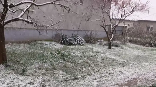 Nagycsütörtöki hóesés