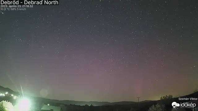 Sarki fény - Debrőd - Debraď North (seaman1) gyorsított felvétele