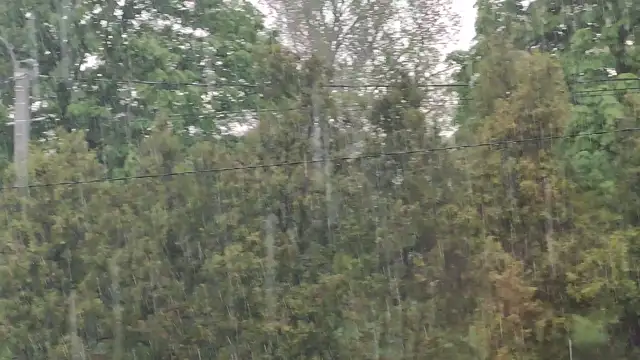 Mátraderecske - intenzív zápor