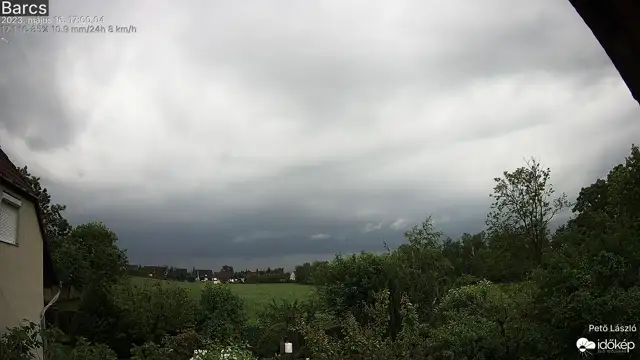 Peremfelhővel érkeznek a zivatarok