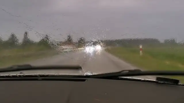 Év első rögzített villáma Pörböly után