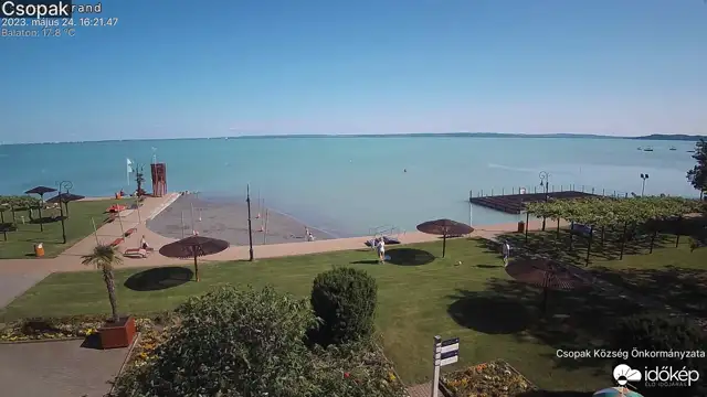 Fürdőzők Csopaknál