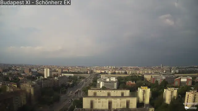 Felhőszakadás a belvárosban