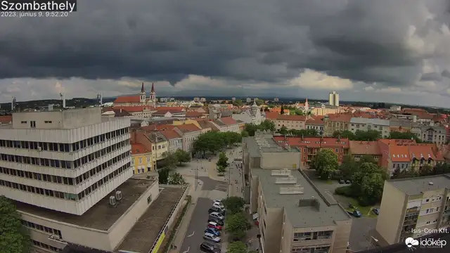 Tornádó Szombathelynél