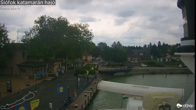 Mozgó kamera a Balatonon