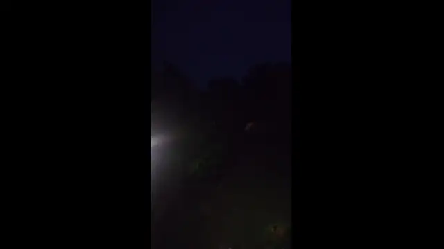 Tegnapi villámháború Esztergomi zivatarláncba