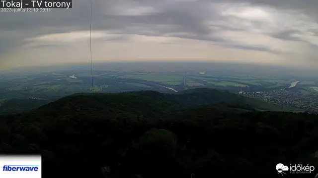 Tokaj - TV torony (fiberwave_tokaj) gyorsított felvétele