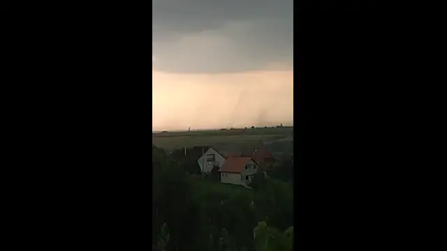 Gustnado Mezőkövesd térségében