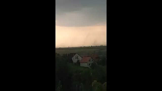 Gustnado Mezőkövesd térségében