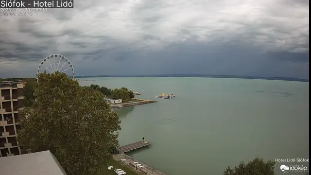 Siófoki felhőhullámok