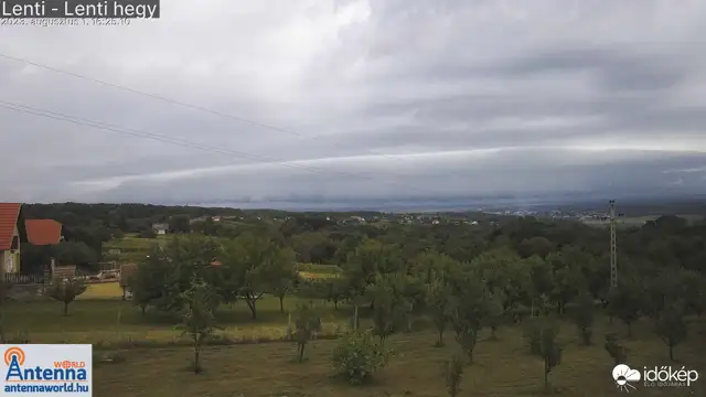 Peremfelhővel érkezett a front Lentibe