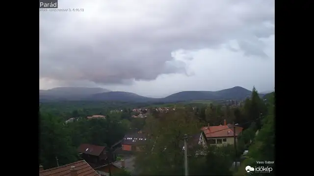 Parád (vassgabor) gyorsított felvétele