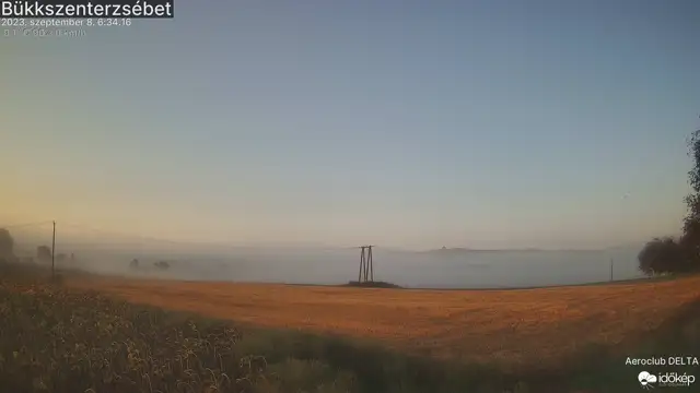 Sekély köd hullámtánca