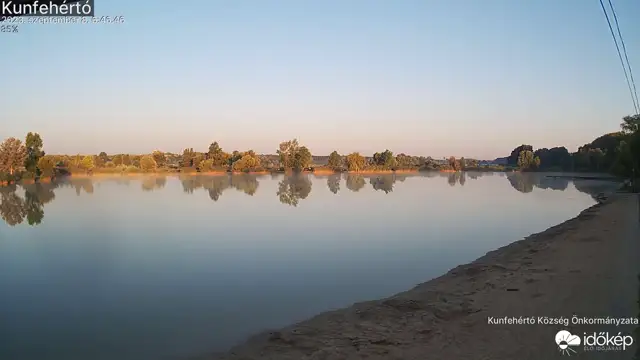 Kunfehértó (kfto) gyorsított felvétele