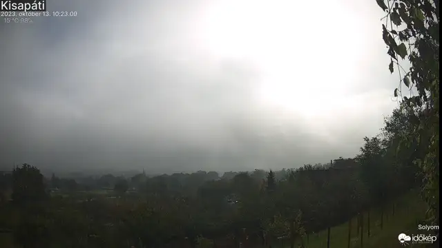 Ködösen indult a nap a Tapolcai-medencében