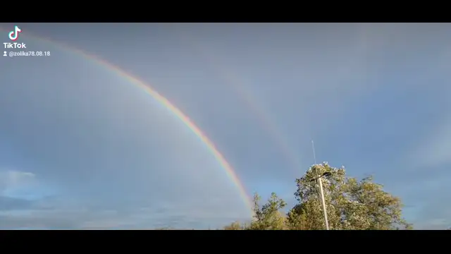 Szivárvány tündökölt délkeleten is