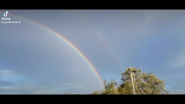 Szivárvány tündökölt délkeleten is