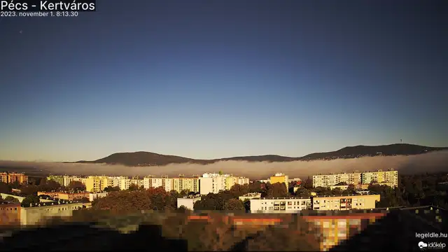 Pécs - Kertváros (zoldutabc) gyorsított felvétele