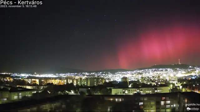 Még a déli országrészben is látni lehetett