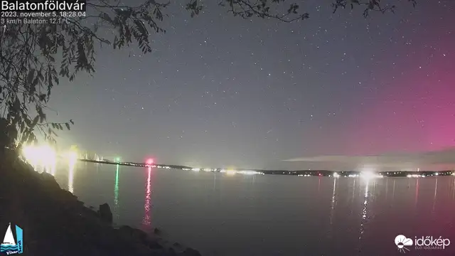 Balatonföldvár (viharsarok) gyorsított felvétele