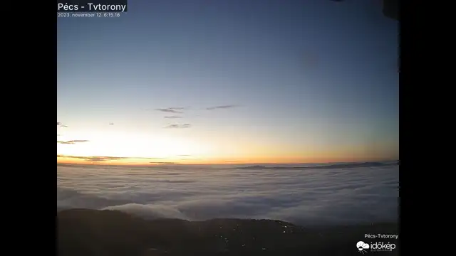 Ködtakarót húzott magára Pécs