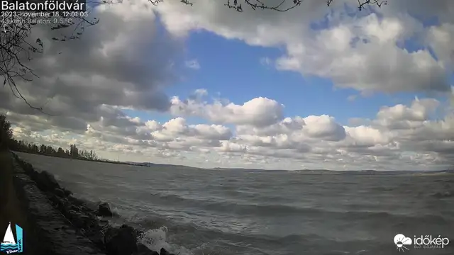 Balatonföldvár (viharsarok) gyorsított felvétele
