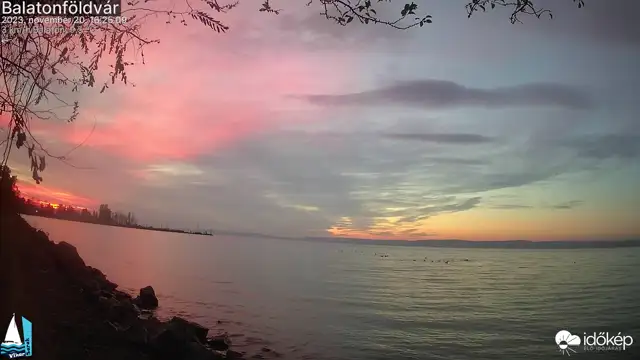 Balatonföldvár (viharsarok) gyorsított felvétele