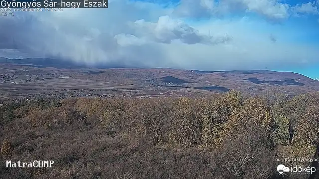Hózáporok törik meg a napsütést