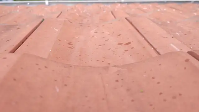 Hódara zápor érkezett