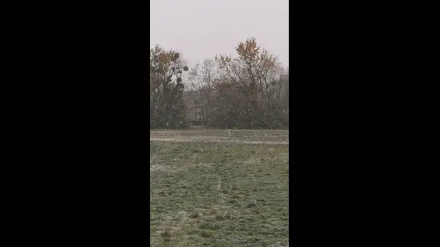 Szakad a hó a fővárosban