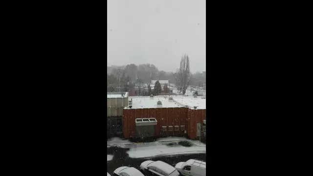 Újbudán alig félóra alatt tél lett