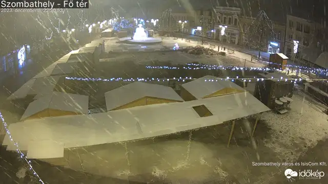 Szombathely - Fő tér (isiscom7) gyorsított felvétele