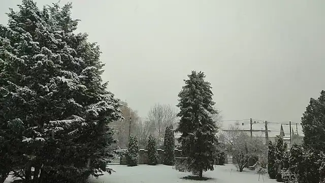 Vasárnap reggeli havazás