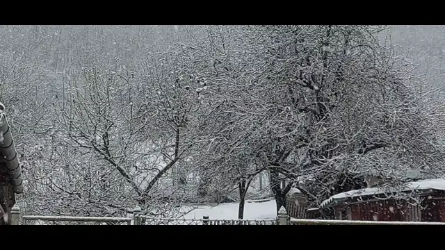 Így havazott advent második vasárnapján