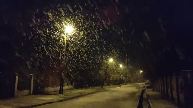 Pillanatok alatt téli lett a hangulat