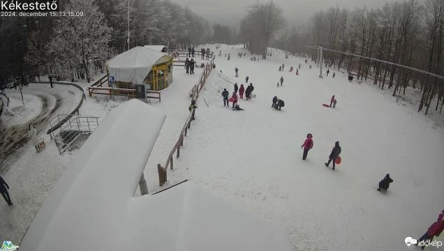 Ellepték a télimádók a Kékest