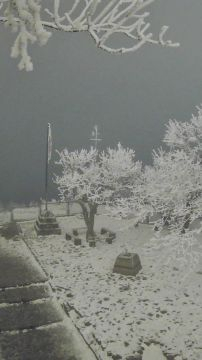 Ennyit hízott a zúzmara egy nap alatt Dobogókőn