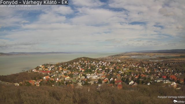 Fonyód - Várhegy Kilátó - ÉK (fonyodvarhegy2) gyorsított felvétele