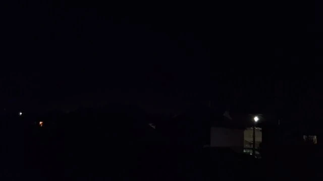 Edelényből is látszik a Bükk környéki zivatar