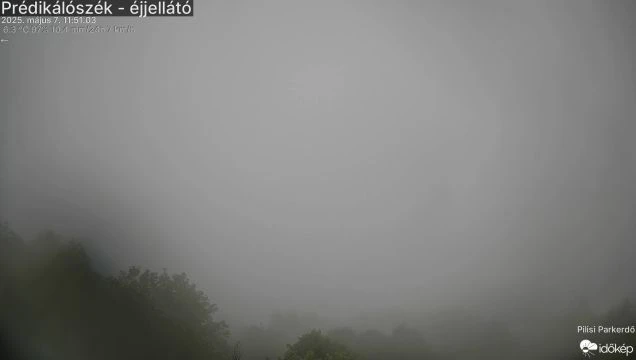 Prédikálószékről nem látni a Dunakanyart